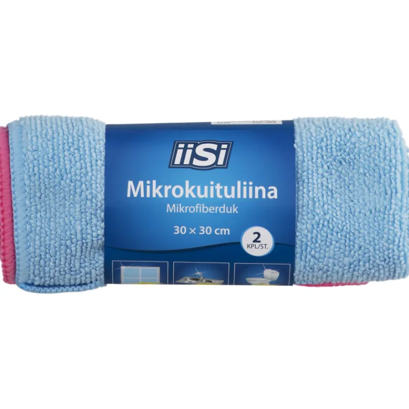 mikrokuituliina-iisi-2-kpl-ZMFSsTVj-0.webp Iisi Siivousvälineet^Mikrokuituliina 2 Kpl