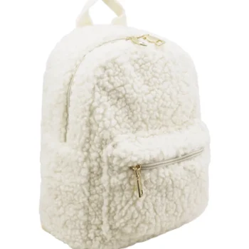 Miny Reput-Minireppu Teddykarva Luonnonvalkoinen