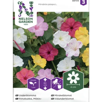 Nelson Garden Basic Kasvien Ja Nurmikonsiemenet-Mökinihmekukka Siemen Väriseos
