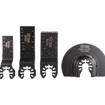 Tamo Professional Sähkötyökalujen Tarvikkeet-Monitoimikoneen Teräsarja 4-osainen Upotus