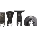 Tamo Professional Sähkötyökalujen Tarvikkeet-Monitoimikoneen Teräsarja 4-osainen Lattia