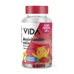 Vida Terveysravinteet Ja -valmisteet^Monivitamiininalle 120 Kpl Mansikka