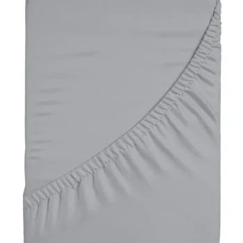 Kotikulta Vuodevaatteet-Muotoonommeltu Lakana 160 X 200 X 25 Cm Harmaa