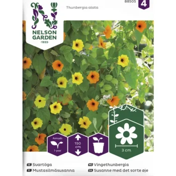 Nelson Garden Basic Kasvien Ja Nurmikonsiemenet-Mustasilmäsusanna Siemen Väriseos