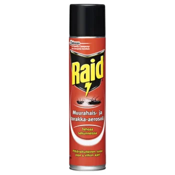Raid Kodin Tuholaiskarkotteet-Muurahais- Ja Torakka Aerosoli 300 Ml