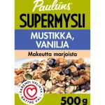 Paulu00fans Myslit^Mysli 500 G Mustikka & Vanilja