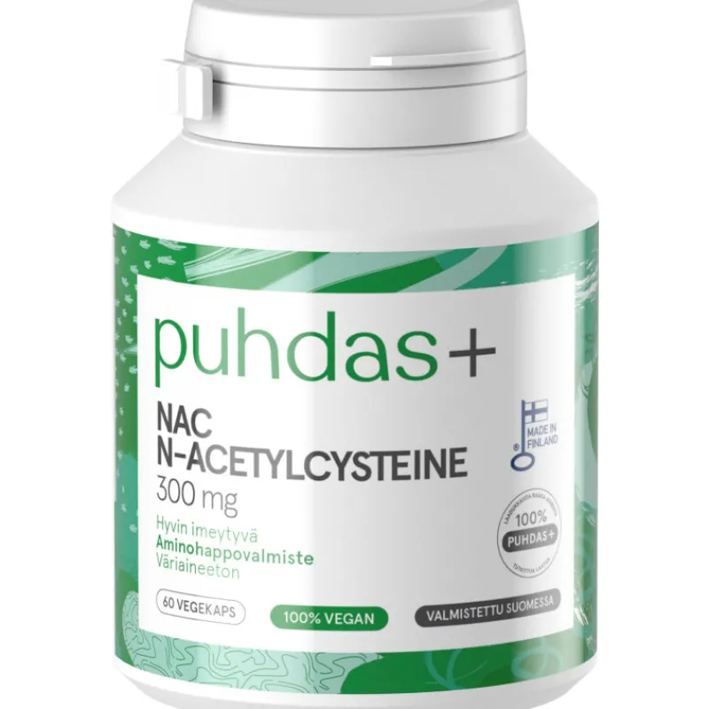 nac-puhdas-60-kpl-27-g-okpLZRkR-0.webp Puhdas+ Terveysravinteet Ja -valmisteet^NAC 60 Kpl 27 G