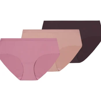 Pola Naisten Alusvaatteet^Naisten Hipster-alushousut Delia Micro Laser Cut 3 Kpl/pkt