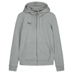 Puma Naisten Collegevaatteet^Naisten Hupparitakki TeamGoal 23 Casuals Hooded Jacket 657083 Harmaa
