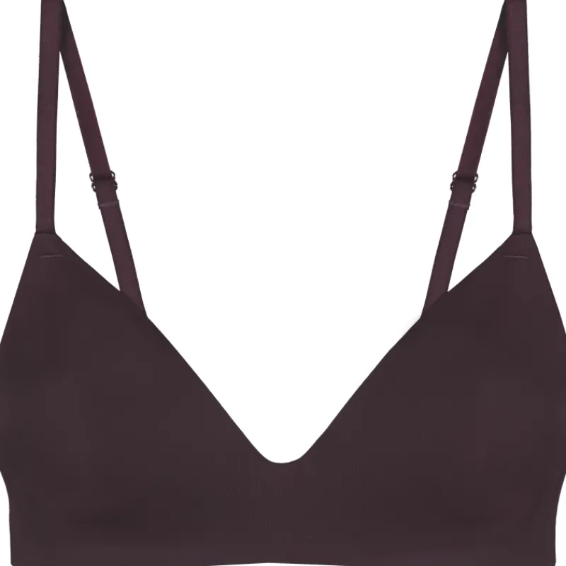 naisten-kaarituettomat-rintali-xidKfnEP-0.webp Pola Naisten Alusvaatteet^Naisten Kaarituettomat Rintaliivit Darita Muotoiltu Toppaus Viininpunainen