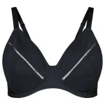 Pola Plus Naisten Alusvaatteet^Naisten Kaarituettomat Rintaliivit Dorisa Musta