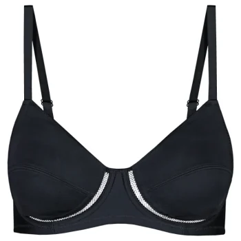 Pola Naisten Alusvaatteet^Naisten Kaaritukiliivit Deps Musta