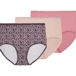 Pola Naisten Alusvaatteet^Naisten Maxi-alushousut Dannie Micro Pikkukukka 3 Kpl