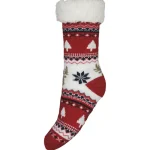 Pola Naisten Sukat Ja Sukkahousut-Naisten Pehmosukat Liukuestepohjilla Poro