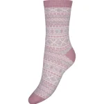 Pola Naisten Sukat Ja Sukkahousut-Naisten Pehmosukat Kirjokuvioinnilla