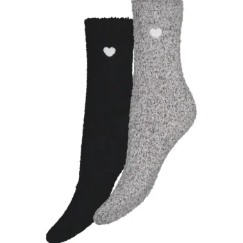 Pola Naisten Sukat Ja Sukkahousut-Naisten Pehmosukat Sydän 2 Pr/pkt