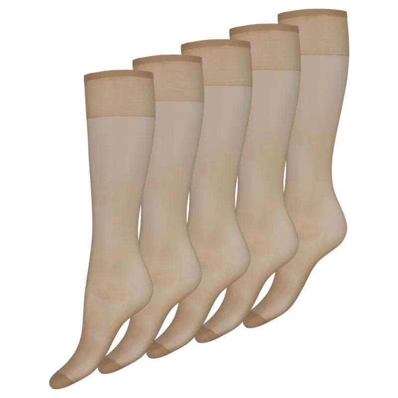 naisten-polvisukat-pola-20-den-sBmgSQqs-0.webp Pola Naisten Sukat Ja Sukkahousut-Naisten Polvisukat 20 Den Beige 5 Pr/pkt