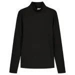 Pola Naisten Paidat^Naisten Ribbitrikoopusero Padma Musta