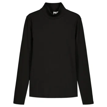 Pola Naisten Paidat^Naisten Ribbitrikoopusero Padma Musta