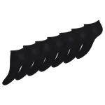 Pola Naisten Sukat Ja Sukkahousut-Naisten Sneaker-sukat 7 Pr/pkt Musta