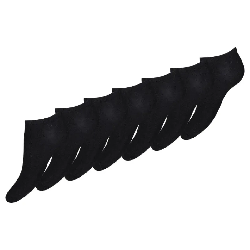 naisten-sneaker-sukat-pola-7-p-QFDfPHPW-0.webp Pola Naisten Sukat Ja Sukkahousut-Naisten Sneaker-sukat 7 Pr/pkt Musta