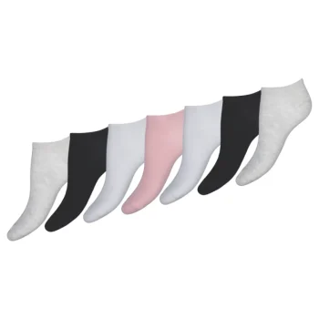 Pola Naisten Sukat Ja Sukkahousut-Naisten Sneaker-sukat 7 Pr/pkt