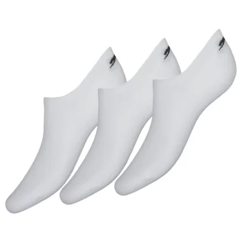 Slazenger Naisten Sukat Ja Sukkahousut-Naisten Sukat Invisibles 3 Pr/pkt Valkoinen