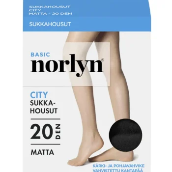 Norlyn Naisten Sukat Ja Sukkahousut-Naisten Sukkahousut City 20 Den Harmaa