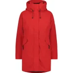 Catmandoo Naisten Ulkovaatteet-Naisten Toppatakki Aga Punainen
