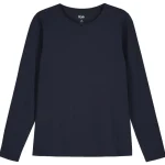 Pola Naisten Paidat^Naisten Trikoopaita Perle Laivastonsininen