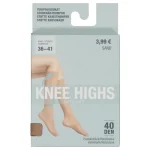 Pola Naisten Sukat Ja Sukkahousut-Naisten Tukipolvisukat 40 Den Ruskea 1 Pr/pkt