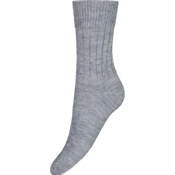 Sidoste Naisten Sukat Ja Sukkahousut-Naisten Unisukat Vaaleanharmaa