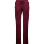 Pola Naisten Housut^Naisten Velourhousut Rachie Viininpunainen