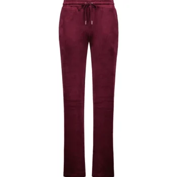 Pola Naisten Housut^Naisten Velourhousut Rachie Viininpunainen