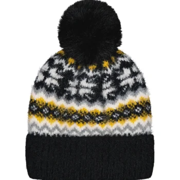 Noixx Naisten Asusteet-Naisten Vuorillinen Neulepipo Must