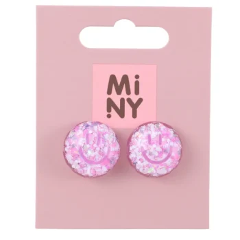 Miny Korut Ja Kellot^Nappikorvakorut Smile