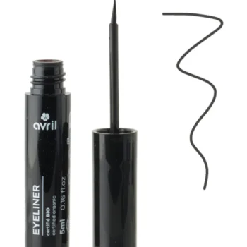 Avril Luonnonkosmetiikka-Nestemäinen Eyeliner Organic 5 Ml Musta