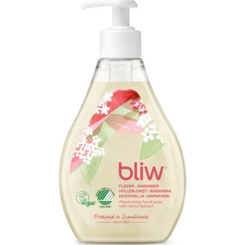 Bliw Saippuat Ja Kylpyvaahdot^Nestesaippua 300 Ml Raparperi Pumppupullo