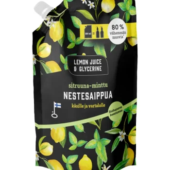 Ljg Saippuat Ja Kylpyvaahdot^Nestesaippua 550 Ml Sitruuna-minttu