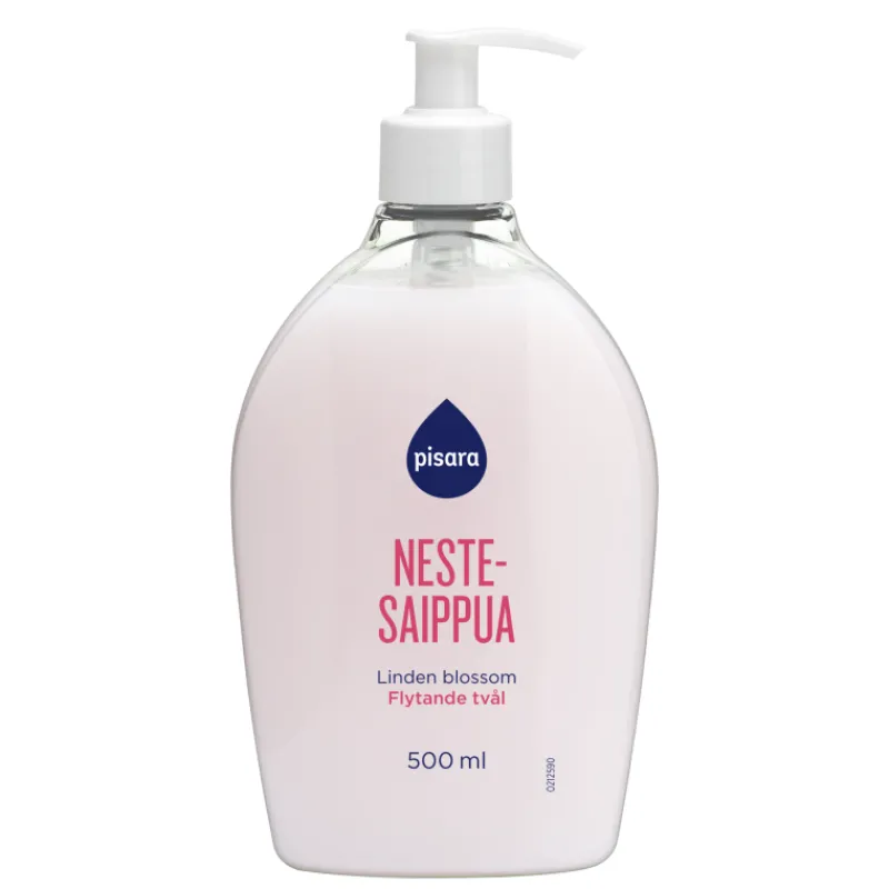 nestesaippua-pisara-500-ml-cre-heQzJVIS-0.webp Pisara Saippuat Ja Kylpyvaahdot^Nestesaippua 500 Ml Creamy Linden Blossom