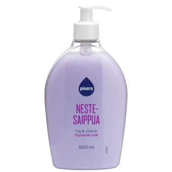 Pisara Saippuat Ja Kylpyvaahdot^Nestesaippua 500 Ml Fig & Jasmin