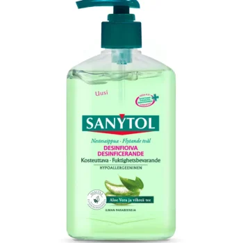 Sanytol Saippuat Ja Kylpyvaahdot^Nestesaippua 250 Ml Desinfioiva, Aloe Vera