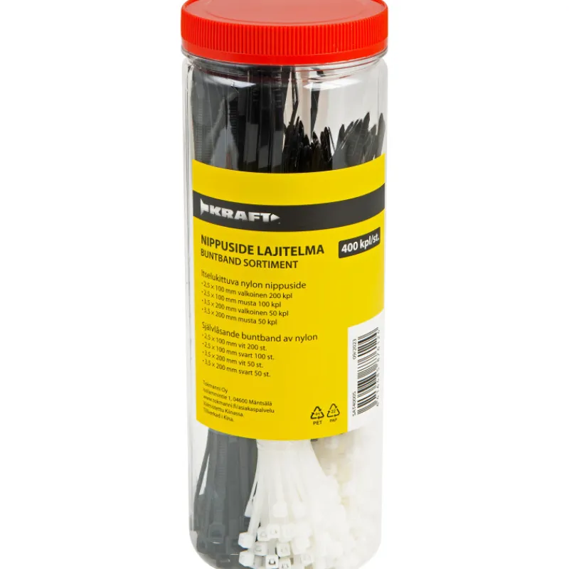 nippuside-400-kpl-lajitelma-ORYaoPmG-0.webp Kraft Kaapelit-Nippuside 400 Kpl Lajitelma
