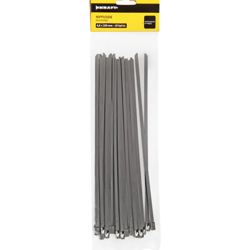 nippuside-kraft-rst-ters-46-x-ligcWmbD-0.webp Kraft Kaapelit-Nippuside Rst Teräs 4,6 X 250 Mm, 20 Kpl