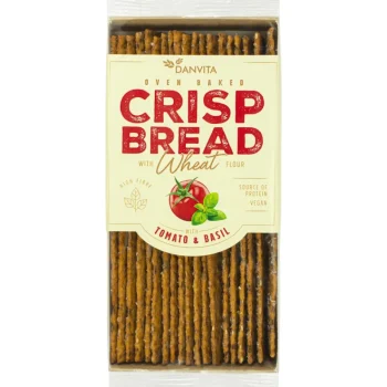 Danvita Näkkileivät Ja Hapankorput^Näkkileipä 130 G Tomaatti & Basilika