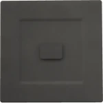 Pisla Kiuas- Ja Takkatarvikkeet-Nokiluukku HTT305 130 X 130 Mm, Satiiniharmaa