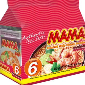 Mama Pastat^Nuudeli 6 X 60 G Katkaravunmakuinen