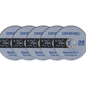 Dremel Sähkötyökalut-Ohutkatkaisulaikka 409SC 38 Mm, 5 Kpl