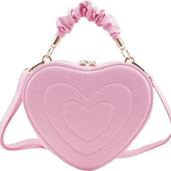 Miny Naisten Asusteet-Olkalaukku Sydän, Vaaleanpunainen