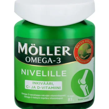 Möller Terveysravinteet Ja -valmisteet^Omega-3 Nivelille 76 Kpl